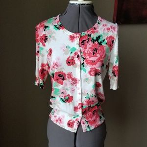 *SALE* Ann Taylor Floral Sweater